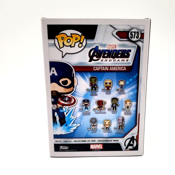 CASE OF FUNKO POP MARVEL AVENGERS ENDGAME 'CAPTAIN AMERICA' 573 - Picture 3 of 7